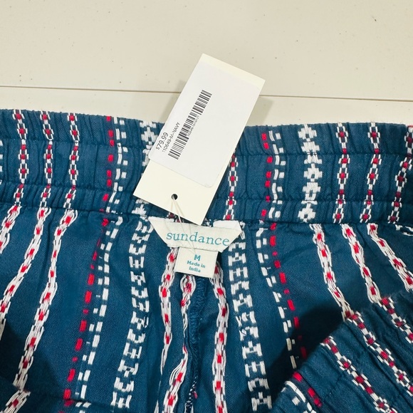 NWT Sundance Women's Size M Talia Easy Multicolor Striped Pants With Pocket's - Picture 6 of 9